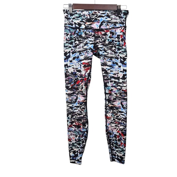 Lululemon Wunder Under Low-Rise Leggings Multicolor Athletic 6 - Picture 1 of 7